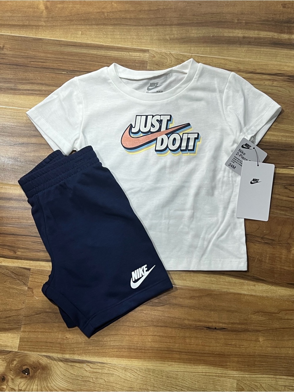 Nike Boys 24 Months Shorts Set, New